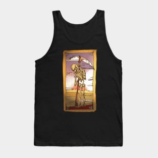 Macrabre tarot Card of the River Styx Tank Top